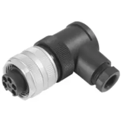 Jack, 7/8", 3 pole, screw connection, angled, 1291930000