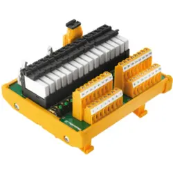 Relay module, 20 pole, 250 V, 1312000000, RSM-16DI 24VDC S