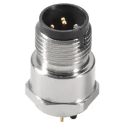 Plug, M12, 5 pole, straight, 1312980000