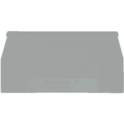 End plate for terminal block, 1349140000 - 1