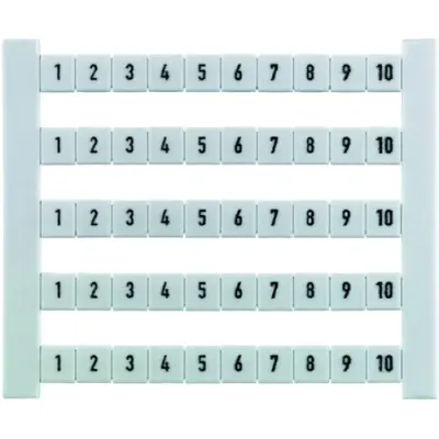 Terminal marker for line and plug connector, 1358460000 - 1