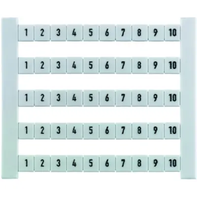 Terminal marker for line and plug connector, 1358560000 - 1