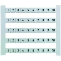 Terminal marker for line and plug connector, 1358560000