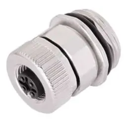 Adapter, M20 (5 pole, socket) to M20 (5 pole, plug), straight, 1383070000