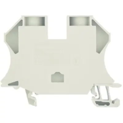 Through terminal block, screw connection, 2.5-35 mm², 2 pole, 125 A, 6 kV, dark beige, 1393410000 - 1