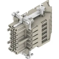 Contact insert, 4, 10 pole, screw connection, 1848570000