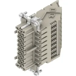 Contact insert, 6, 16 pole, screw connection, 1848620000