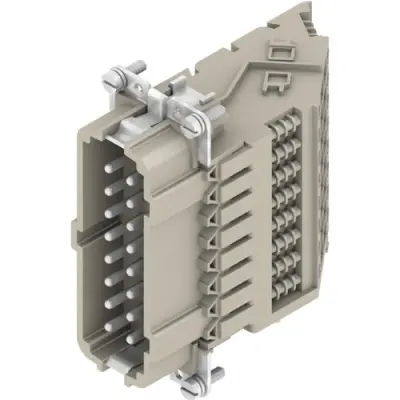 Contact insert, 6, 16 pole, screw connection, 1848760000 - 1