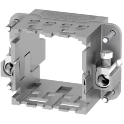Mounting frame, size B6, zinc die casting, screw locking, 1428920000