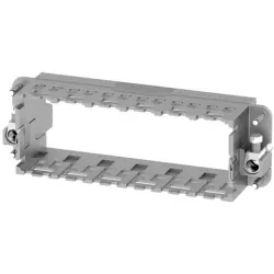 Mounting frame, size B24, zinc die casting, screw locking, 1429070000