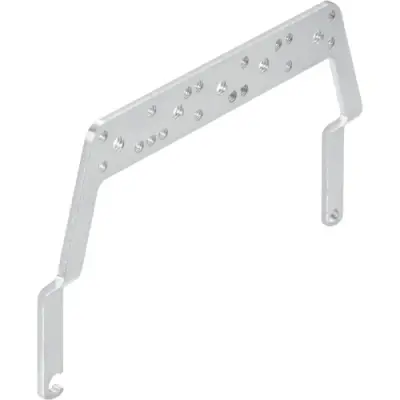 Shielding frame, sheet steel, galvanized for heavy duty connectors, 1017070000 - 1
