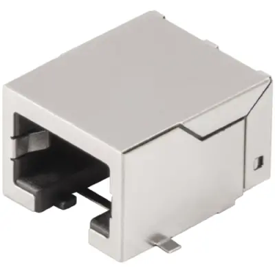 Socket, RJ45, 8 pole, 8P8C, Cat 5, solder connection, 1433890000 - 1
