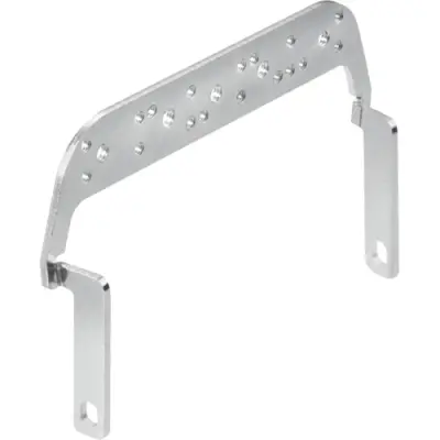 Shielding frame, sheet steel, galvanized for heavy duty connectors, 1000950001 - 1