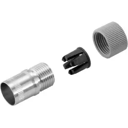 Shroud sleeve, brass for heavy duty connectors, 2566080000