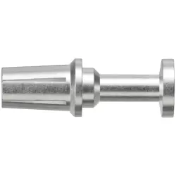 Receptacle, 10 mm², AWG 7, crimp connection, tin-plated, 1435790000