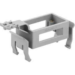 Mounting rail installation system for heavy duty connectors, 2883400000