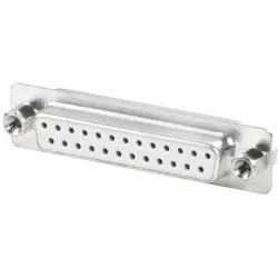 D-Sub socket, 25 pole, standard, 1450900000