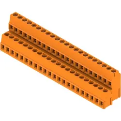 PCB terminal, 44 pole, pitch 5.08 mm, angled, orange, 1769050000