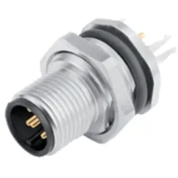 Plug, M12, 4 pole, straight, 1467710000