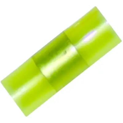 Butt connectorwith insulation, 0.1-0.5 mm², yellow, 12 mm, 1491450000 - 1