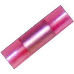 Butt connectorwith insulation, 0.5-1.0 mm², red, 14 mm, 1491460000