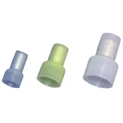 End connectorwith insulation, 4.0-6.0 mm², transparent/yellow, 17.7 mm, 1491590000