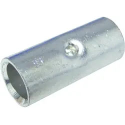 Butt connector, uninsulated, 50 mm², silver, 38 mm, 1493070000