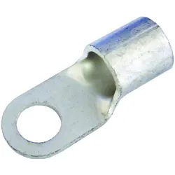 Uninsulated ring cable lug, 50 mm², 6.5 mm, M6, metal, 1493510000