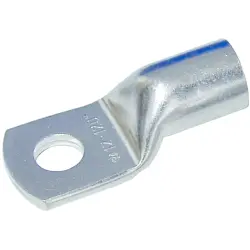 Uninsulated tube cable lug, 2.5 mm², 4.3 mm, M4, metal, 1495090000