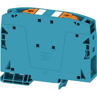 Through terminal block, push-in connection, 50 mm², 150 A, 8 kV, blue, 2755900000 - 1