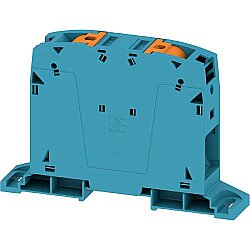 Through terminal block, push-in connection, 95 mm², 232 A, 8 kV, blue, 2694160000