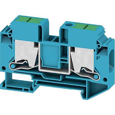 Through terminal block, snap-in, 16 mm², 76 A, 8 kV, blue, 3037570000 - 1