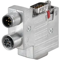 CAN SUB-D connector, 9 pole, 1 Mbit/s, 1555280000