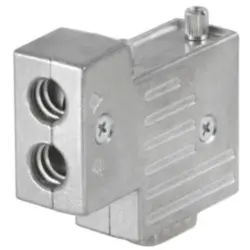 D-Sub socket, 9 pole, standard, screw connection, 1555300000