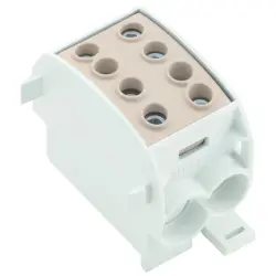 Potential distribution terminal, screw connection, 10-25 mm², 1 pole, 300 A, brown, 1561820000