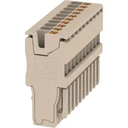 Plug, 0.4 x 2.0 mm for terminal block, 2482430000