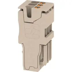 Plug, 0.4 x 2.0 mm for terminal block, 2482360000