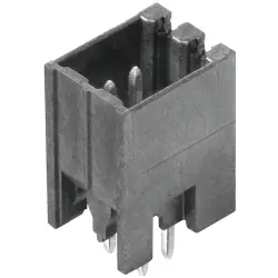 Pin header, 16 pole, pitch 3.5 mm, straight, black, 1794580000