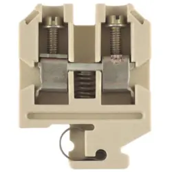 Through terminal block, screw connection, 1.5-16 mm², 2 pole, 57 A, 8 kV, white, 1598090000