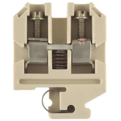 Through terminal block, screw connection, 1.5-16 mm², 2 pole, 57 A, 8 kV, white, 1598090000 - 1