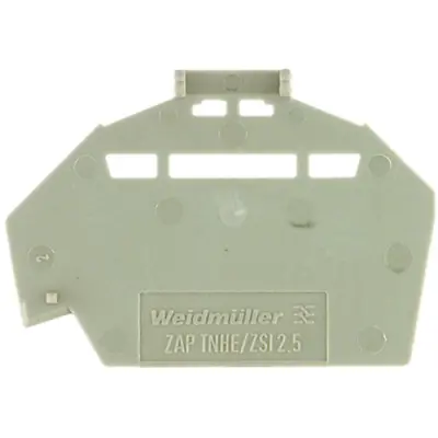 End plate for terminal block, 1610840000 - 1