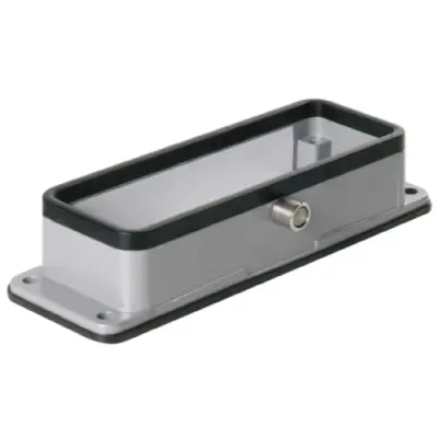 Surface mount housing, size B24, die-cast aluminum, central locking, IP65, 1611350000 - 1