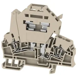 Fuse terminal block, 2 pole, 0.5-2.5 mm², 250 V, 6.3 A, 1616400000