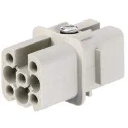 Socket contact insert, 1, 8 pole, unequipped, crimp connection, 1650600000