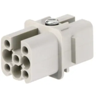 Socket contact insert, 1, 8 pole, unequipped, crimp connection, 1650600000 - 1