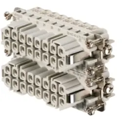 Socket contact insert, 5, 16 pole, equipped, screw connection, with PE contact, 1650900000