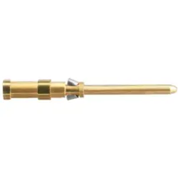 Pin contact, 2.5 mm², AWG 14, crimp connection, gold-plated, 1651660000