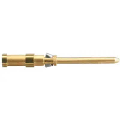 Pin contact, 2.5 mm², AWG 14, crimp connection, gold-plated, 1651660000 - 1