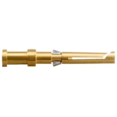 Receptacle, 0.75-1.0 mm², AWG 18, crimp connection, gold-plated, 1651690000 - 1