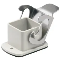 Surface mount housing, size A7, plastic, cross bow locking, IP65, 1652410000